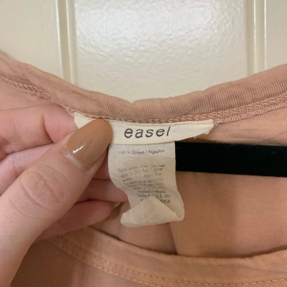 Easel Acid Wash Blouse - Picture 5 of 6